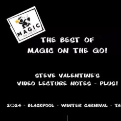 [Magic Video] Steve Valentine - Lecture Notes (Blackpool Convention 2024).