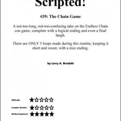 [Ebook] Scripted #39: The Chain Game by Larry Brodahl ( Instant Download )