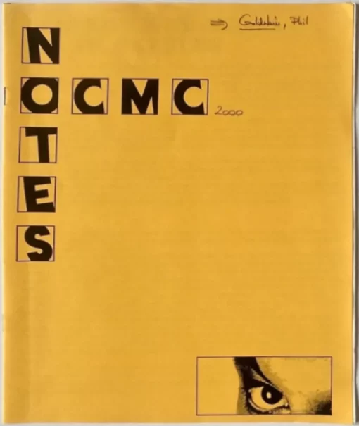 OCMC Notes by Phil Goldstein ( Instant Download )