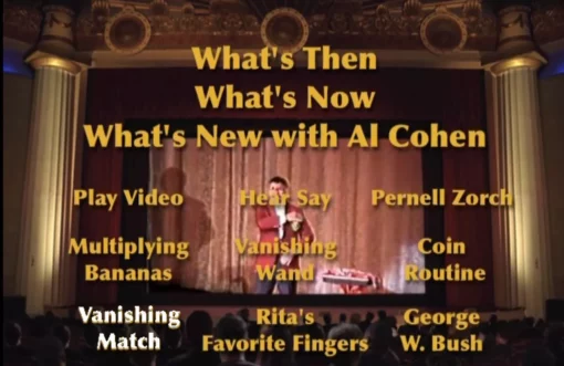 Al Cohen - What's Then, What's Now, What's New With Al Cohen Lecture ( Instant Download )