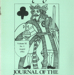 The Journal of the Playing-Card Society - Vol 11 ( Instant Download )