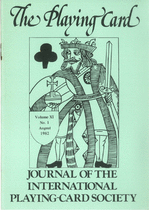 The Journal of the Playing-Card Society - Vol 11 ( Instant Download )