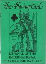 The Journal of the Playing-Card Society - Vol 13 ( Instant Download )