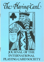 The Journal of the Playing-Card Society - Vol 14 ( Instant Download )