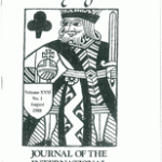 The Journal of the Playing-Card Society - Vol 17 ( Instant Download )