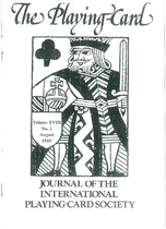 The Journal of the Playing-Card Society - Vol 18 ( Instant Download )