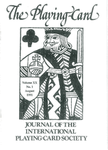 The Journal of the Playing-Card Society - Vol 20 ( Instant Download )