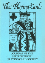 The Journal of the Playing-Card Society - Vol 21 ( Instant Download )