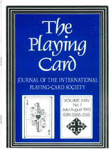 The Journal of the Playing-Card Society - Vol 24 ( Instant Download )