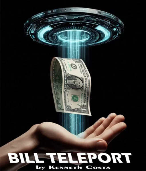 Bill Teleport is an extremely visual and powerful magic that you can do on any occasion, both for your shows and for social media. -Extremely visual -Instant reset -Automatic magic -180° angle Detailed step-by-step instructions and assembly in just a few minutes. Download today!