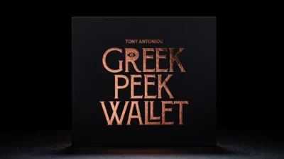 Greek Peek Wallet by Tony Antoniou ( Instant Download )