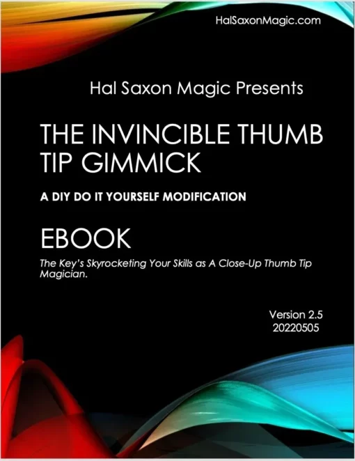 Hal Saxon – Invincible Thumb Tip ( Instant Download )