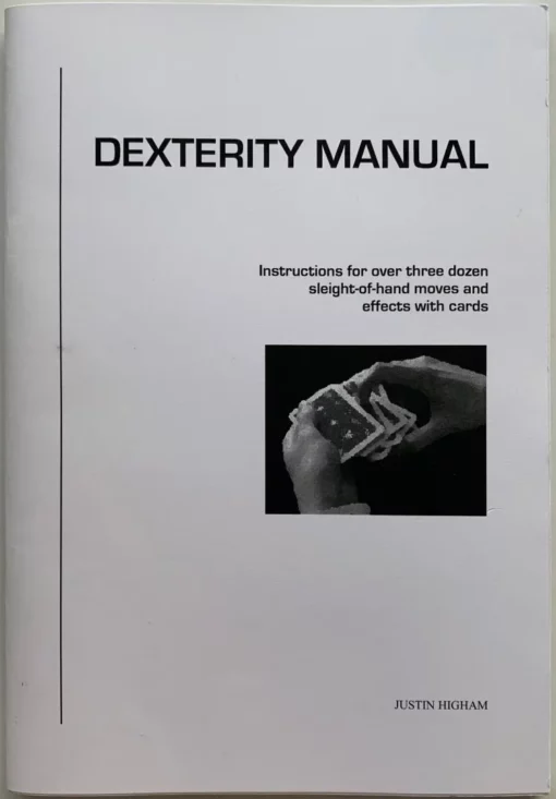 Justin Higham – Dexterity Manual ( Instant Download )