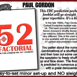 Paul Gordon - 52 Factorial ( Instant Download )