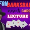 Stefon Barksdale - Card Magic Lecture ( Instant Download )