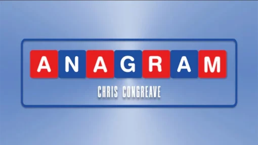 Chris Congreave - Anagram ( Instant Download )