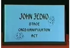 John Fedko - Stage Card Manipulation Act ( Instant Download )