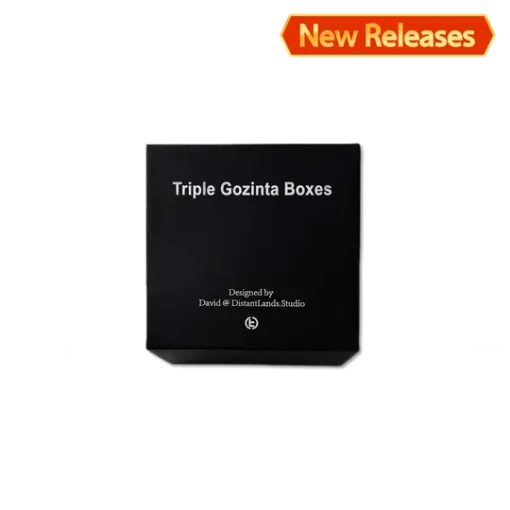 Triple Gozinta Boxes by Ivo David Oliveira & TCC Magic ( Instant Download )