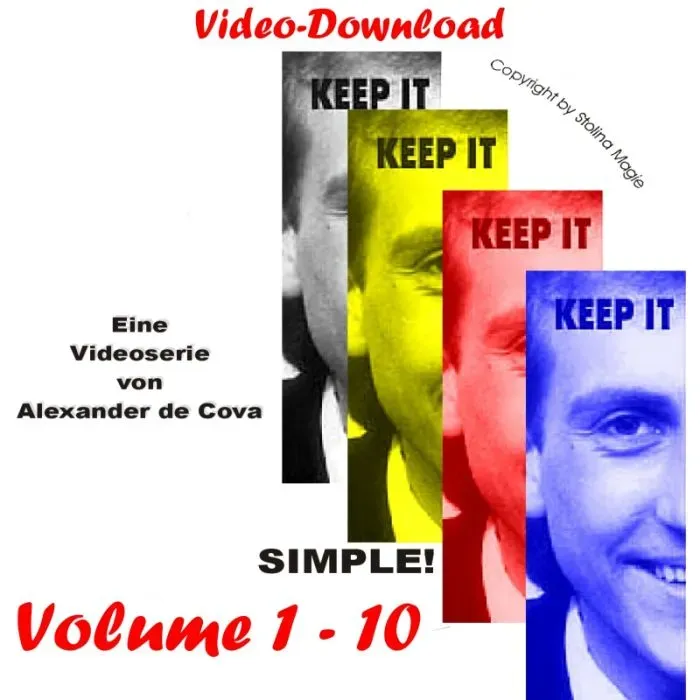 Keep it Simple Vol 1 – 10 by Alexander de Cova ( Instant Download )