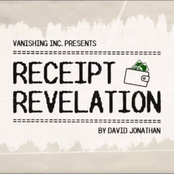 David Jonathan - Receipt Revelation ( Instant Download )