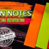 Sven Notes - 3 Sticky Notes SvenPads ( Instant Download )