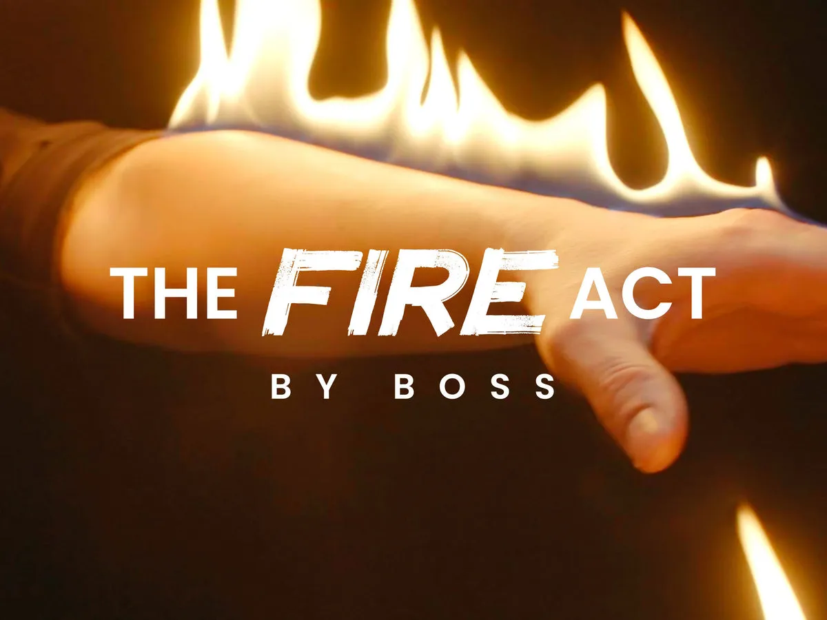 The Fire Act by Boss and Ochiu Magic ( Instant Download )