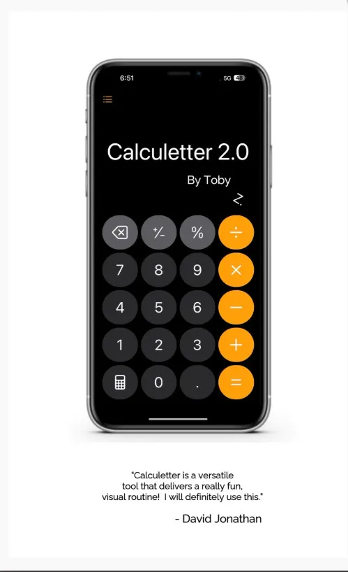 Toby Z - Calculetter 2.0 ( Instant Download )