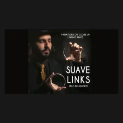 Milo Belamorte Suave Links Close-Up Linking Rings Magic Trick